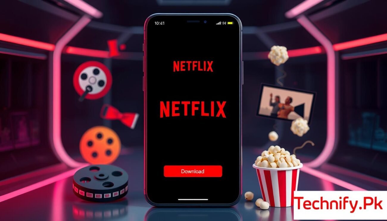 Netflix download process