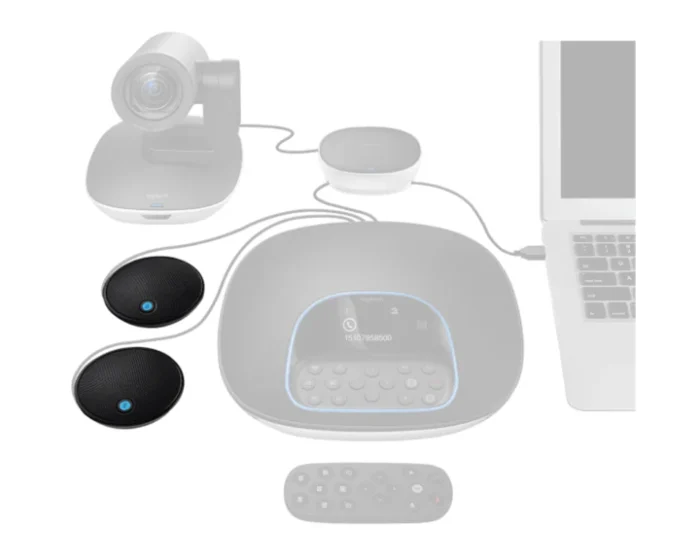 Group Expansion Microphones for Video and Audio Conferencing