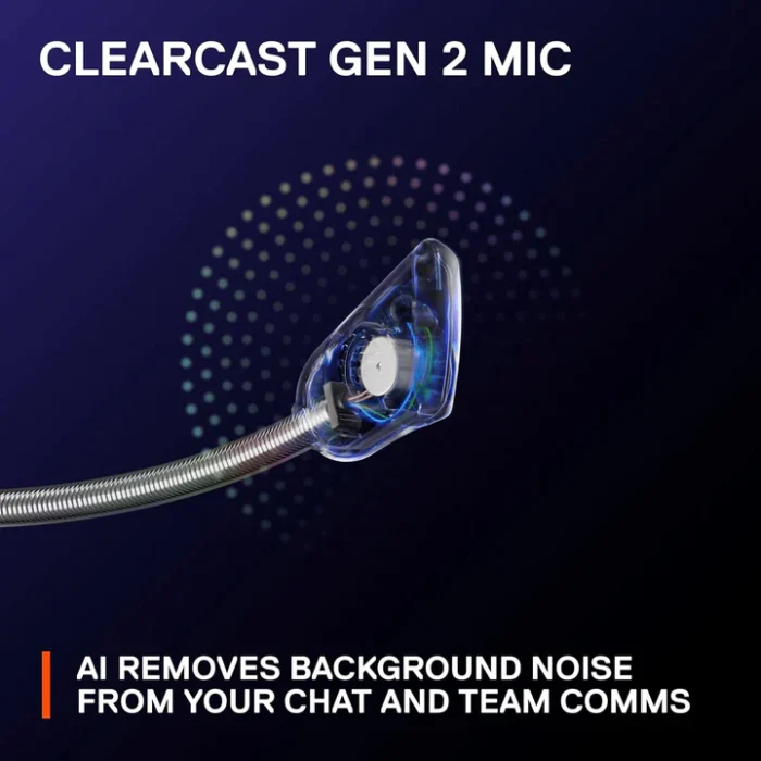 AI-powered noise-canceling mic