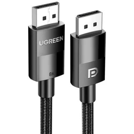 UGREEN DP114 DP Male to Male Cable Braided 5M 80394