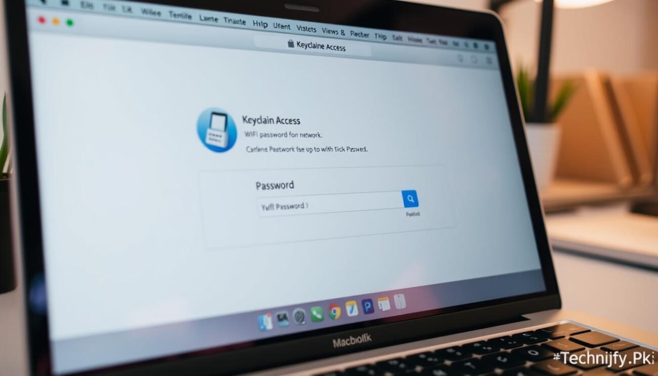 keychain access macos wifi password