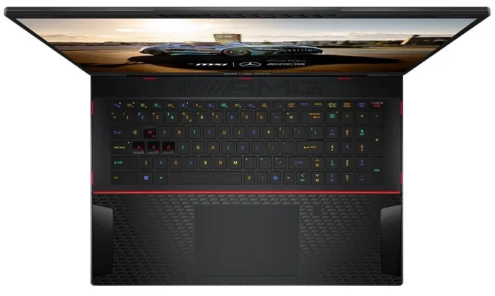 Sleek design of MSI Stealth 18 gaming laptop