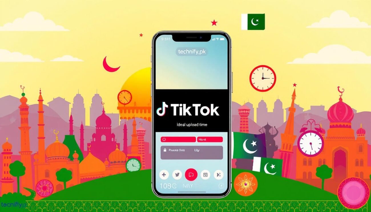 tiktok video upload time in pakistan