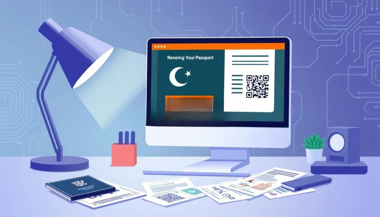 renew pakistani passport online